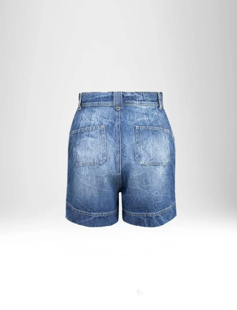 Shorts-New Hallhuber BERMUDASHORTS AUS DENIM hellblau