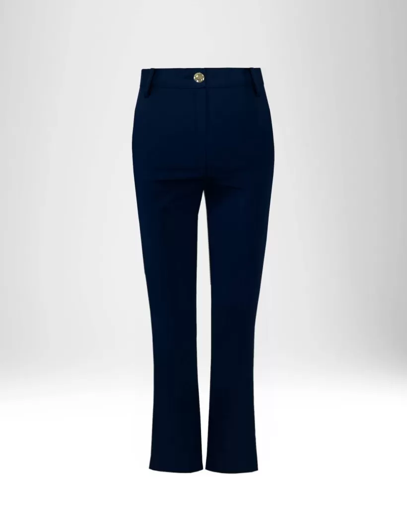 Hosen-New Hallhuber GERADE HOSE AUS STRETCH-BAUMWOLLMISCHUNG sky