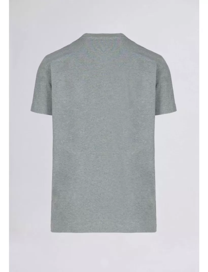 T-Shirts & Polo-New Hallhuber PAISLEY-DRUCK TASCHEN BAUMWOLL-T-SHIRT Militärgrün