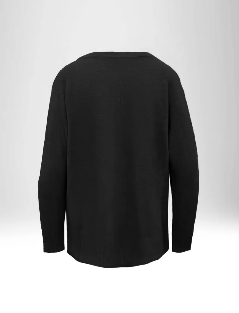 Pullover & Strickjacken-New Hallhuber PULLOVER MIT RUNDHALSAUSSCHNITT