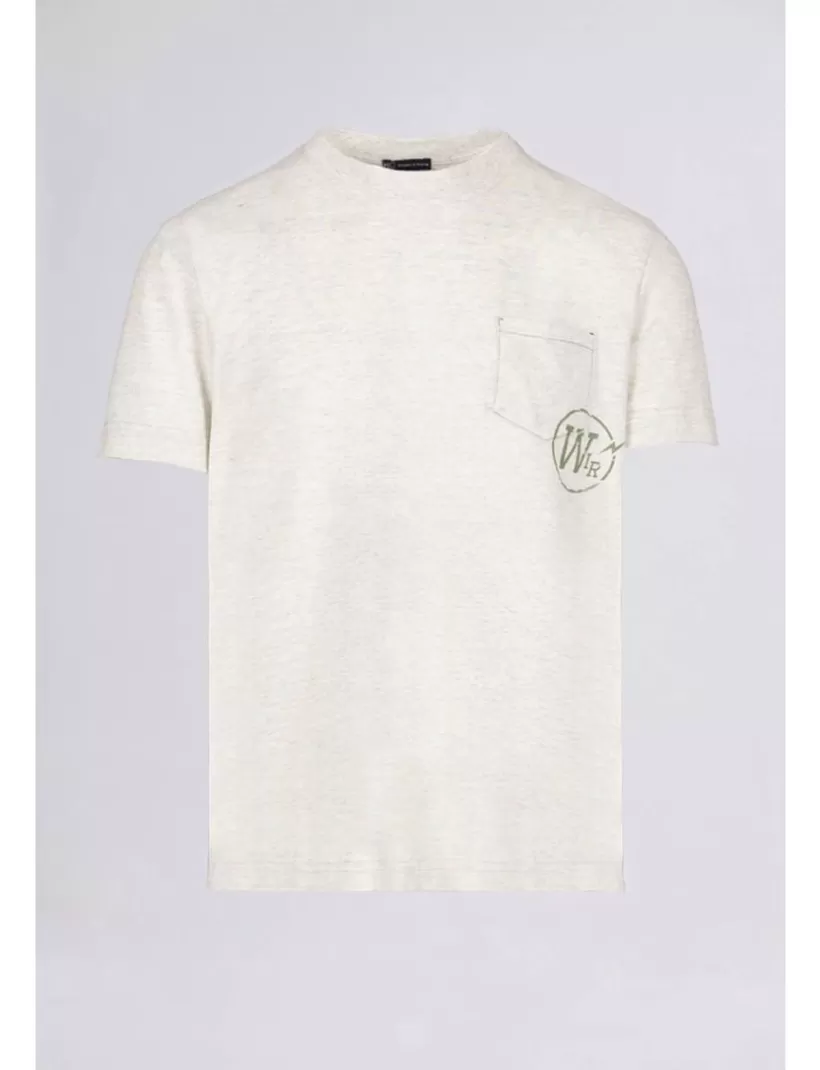 T-Shirts & Polo-New Hallhuber REGULAR-FIT BAUMWOLL-T-SHIRT mittelgrau